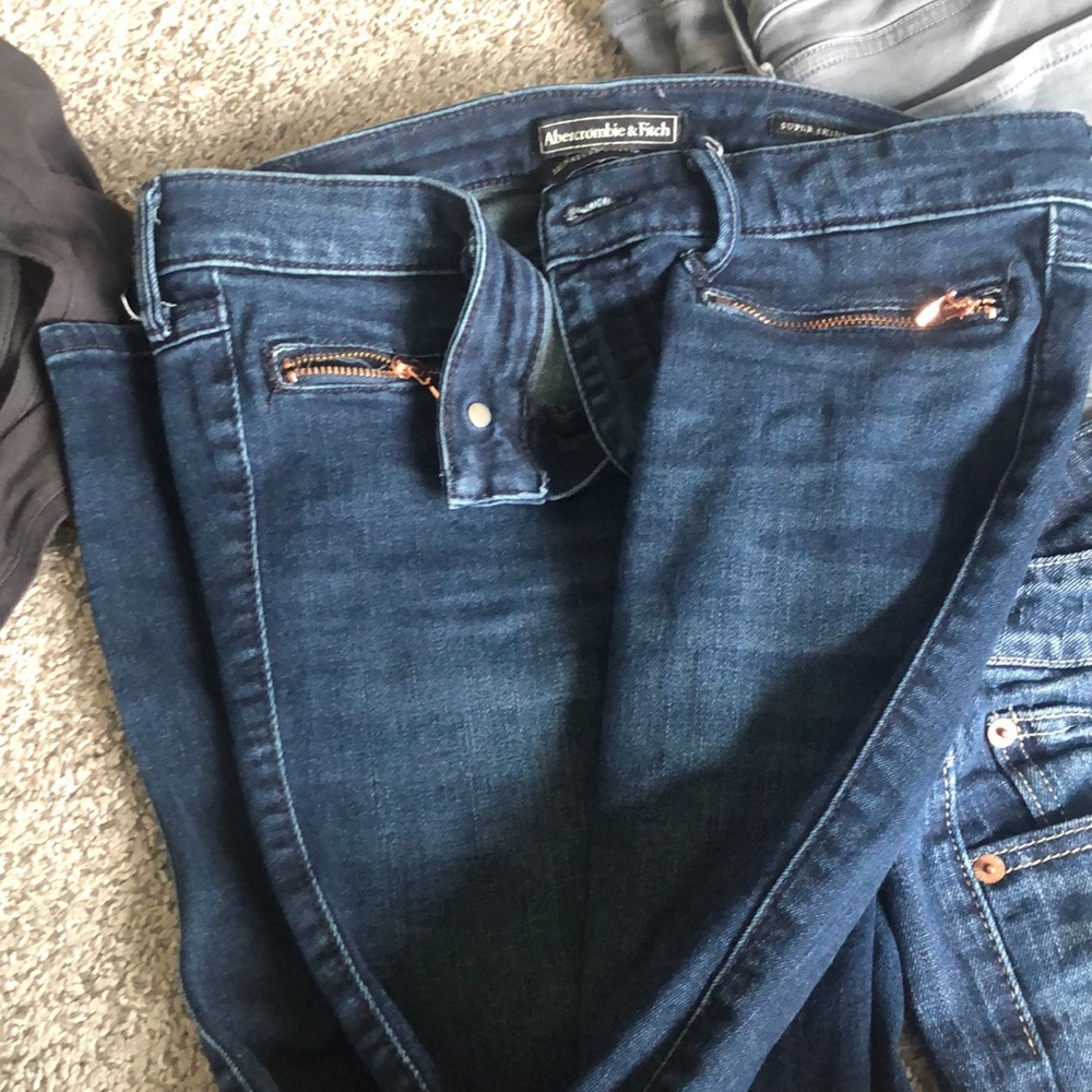 Abercrombie skinny jeans 29x26